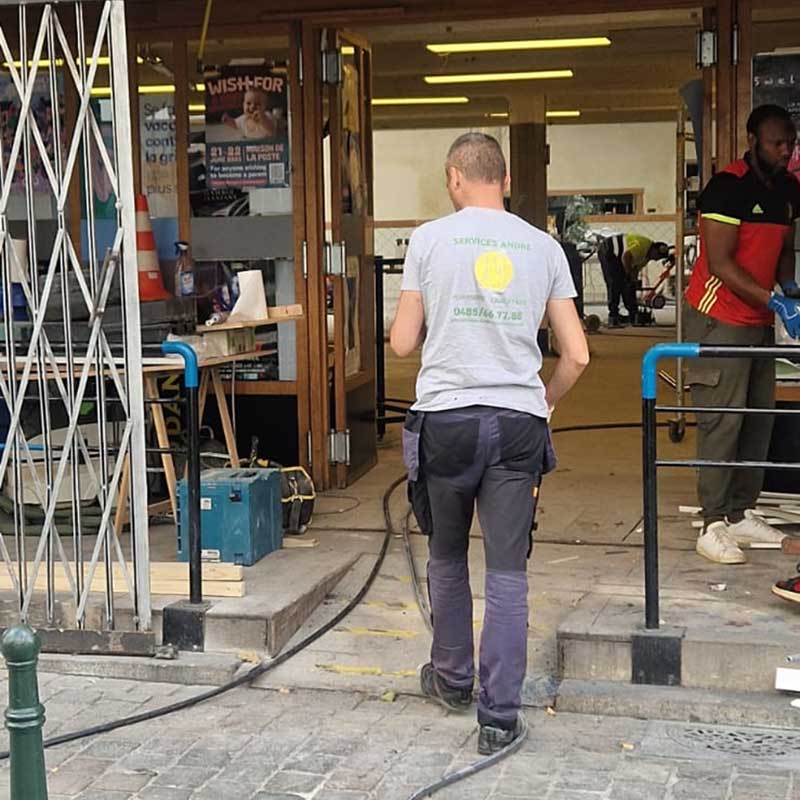 Débouchage pas cher à Bruxelles 1000 par Services André